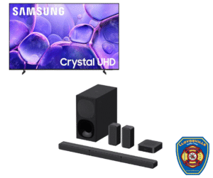 75" TV AND SOUND SYTEM