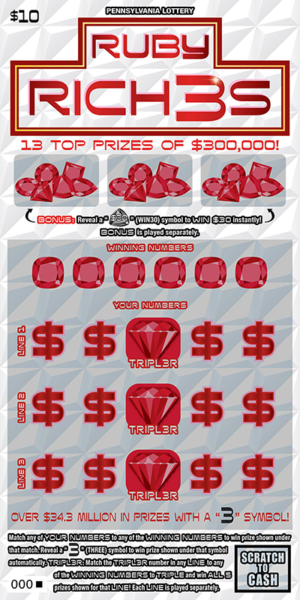 RUBY RICH3S LOTTO PACK (customer appreciation)